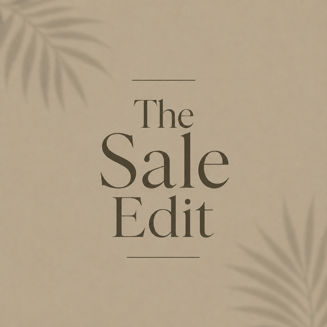 The Sale Edit
