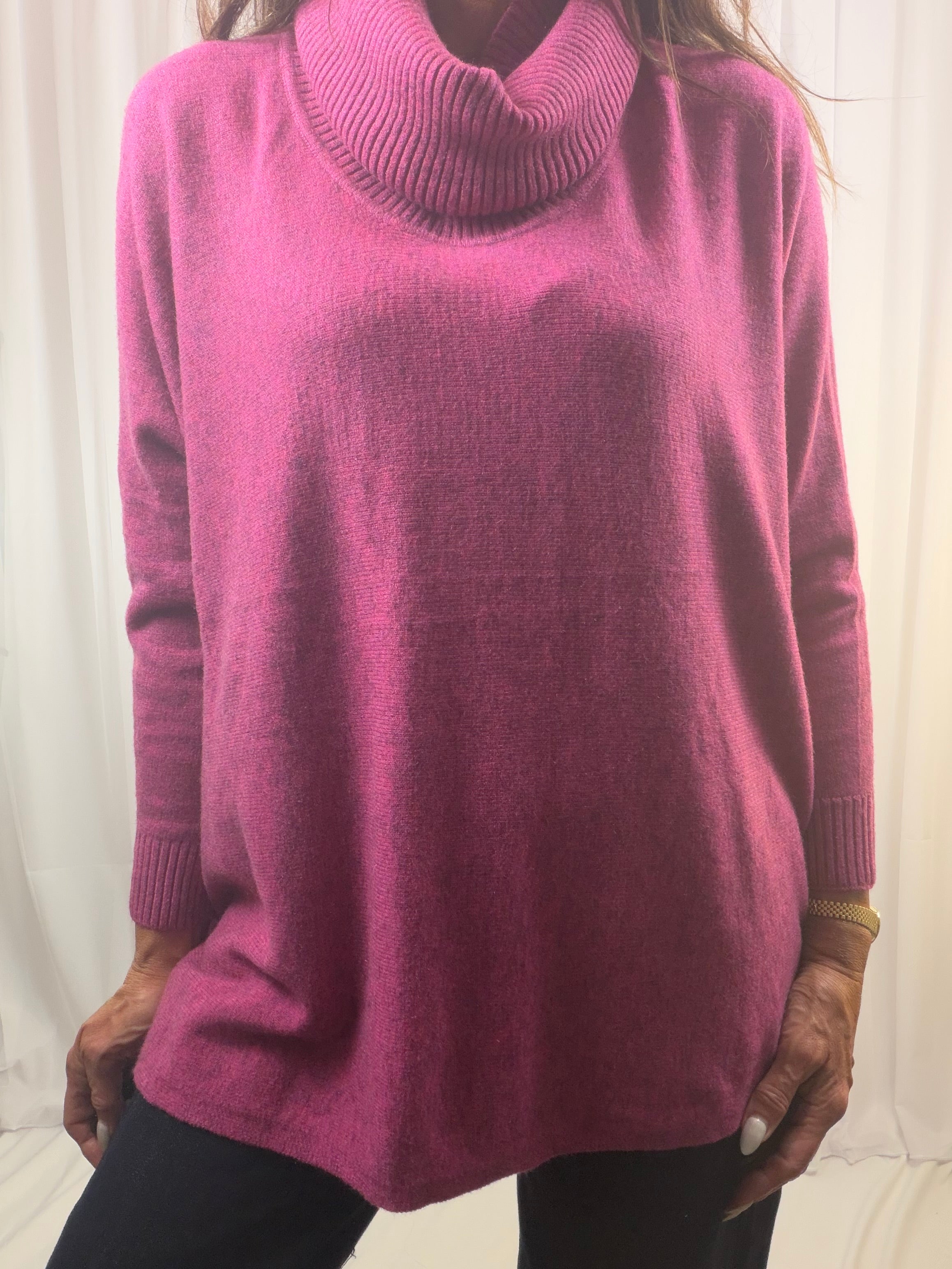 Serena - roll neck knit  15 colours!