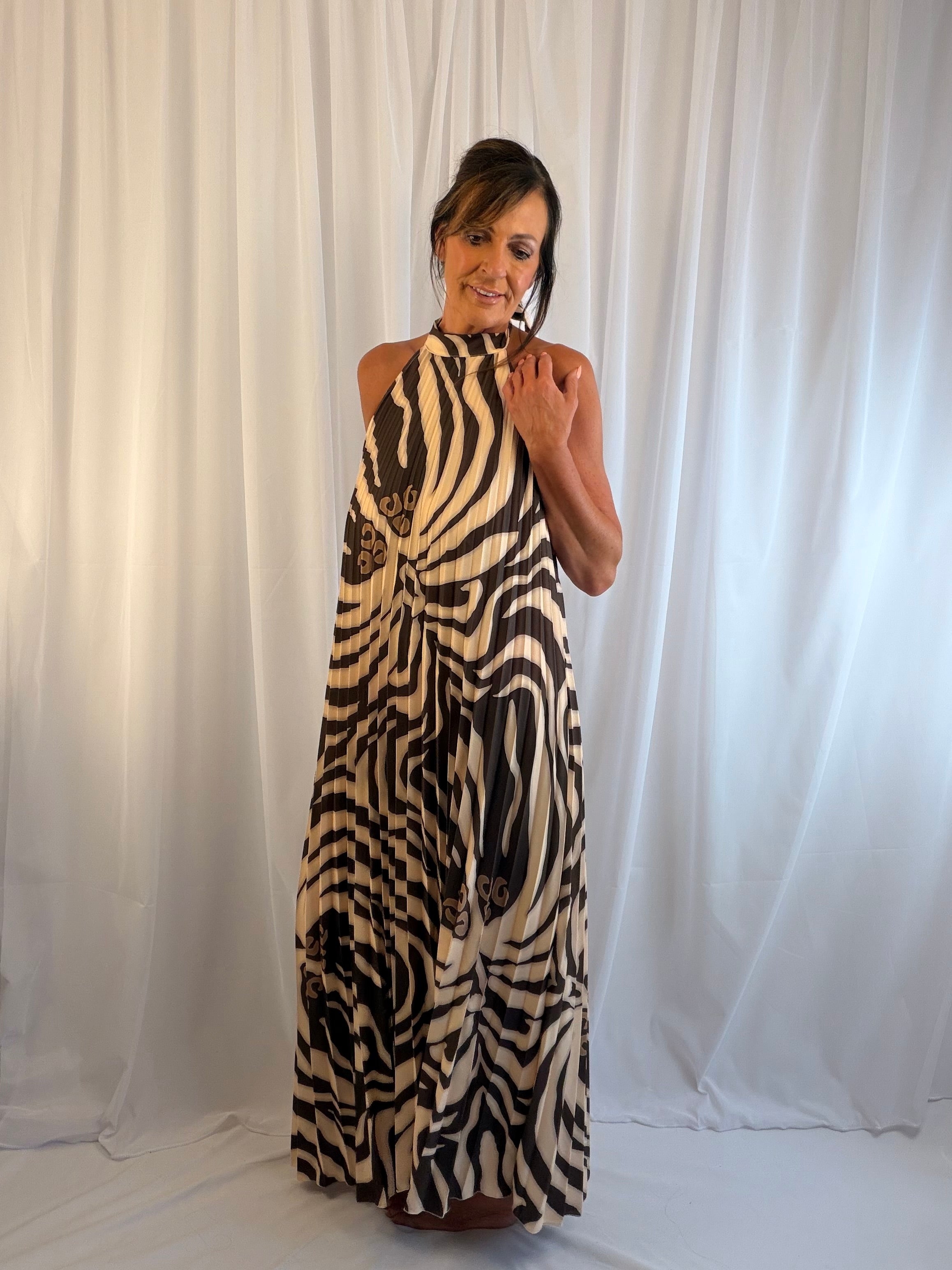 Victoria LUXE special edition pleated maxi