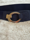 Elara circle - navy or pale pink belt