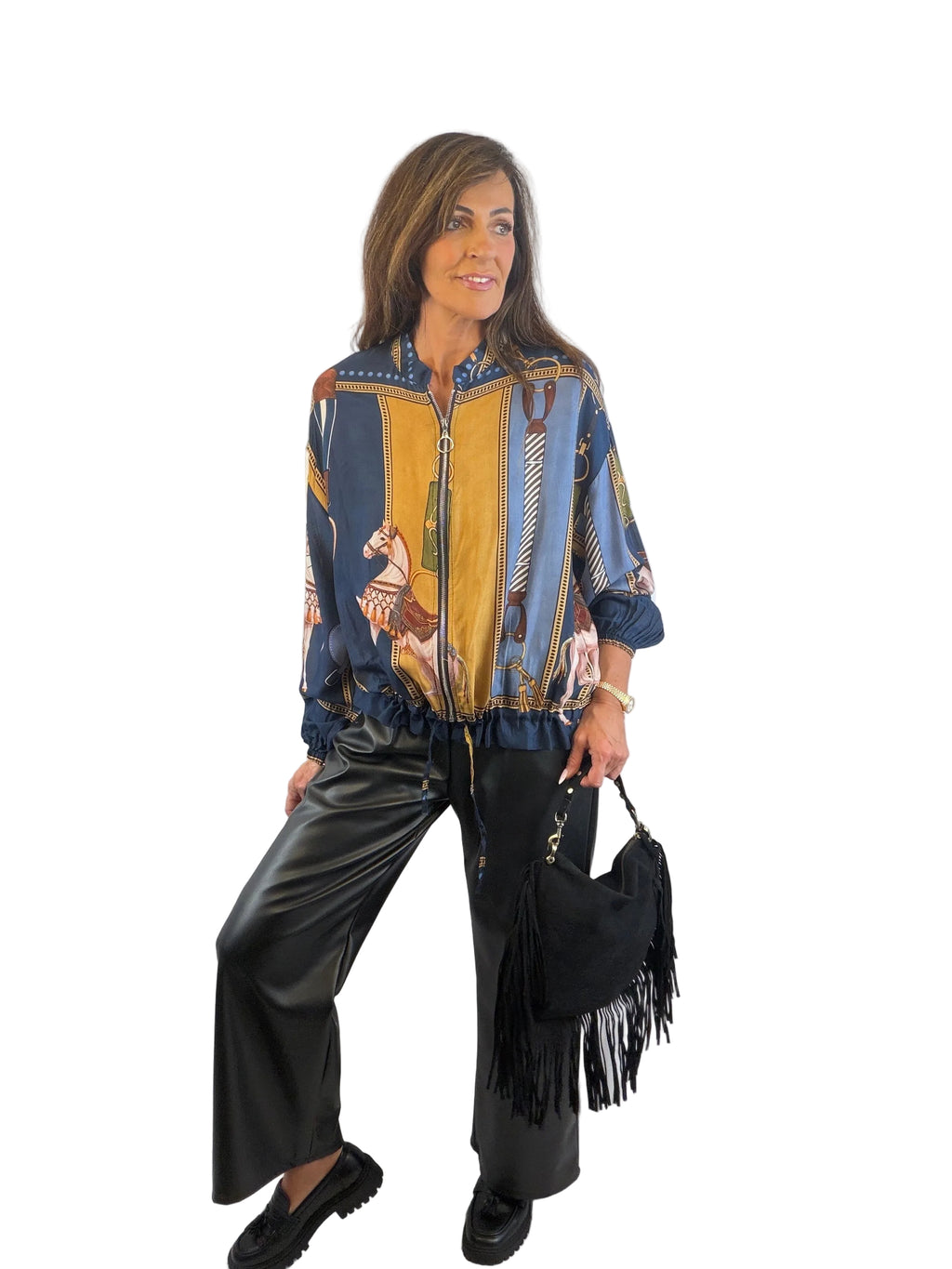 Harriet LUXE bomber jacket