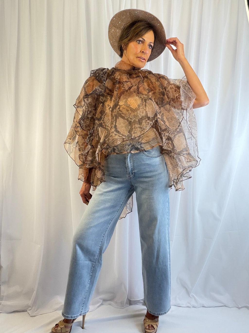 Seraphina statement blouse