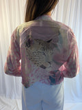 Iona - Animal print bomber jacket