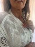 Isla the batwing embellished cardigan