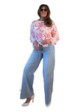 Fiona Floral Crochet Top