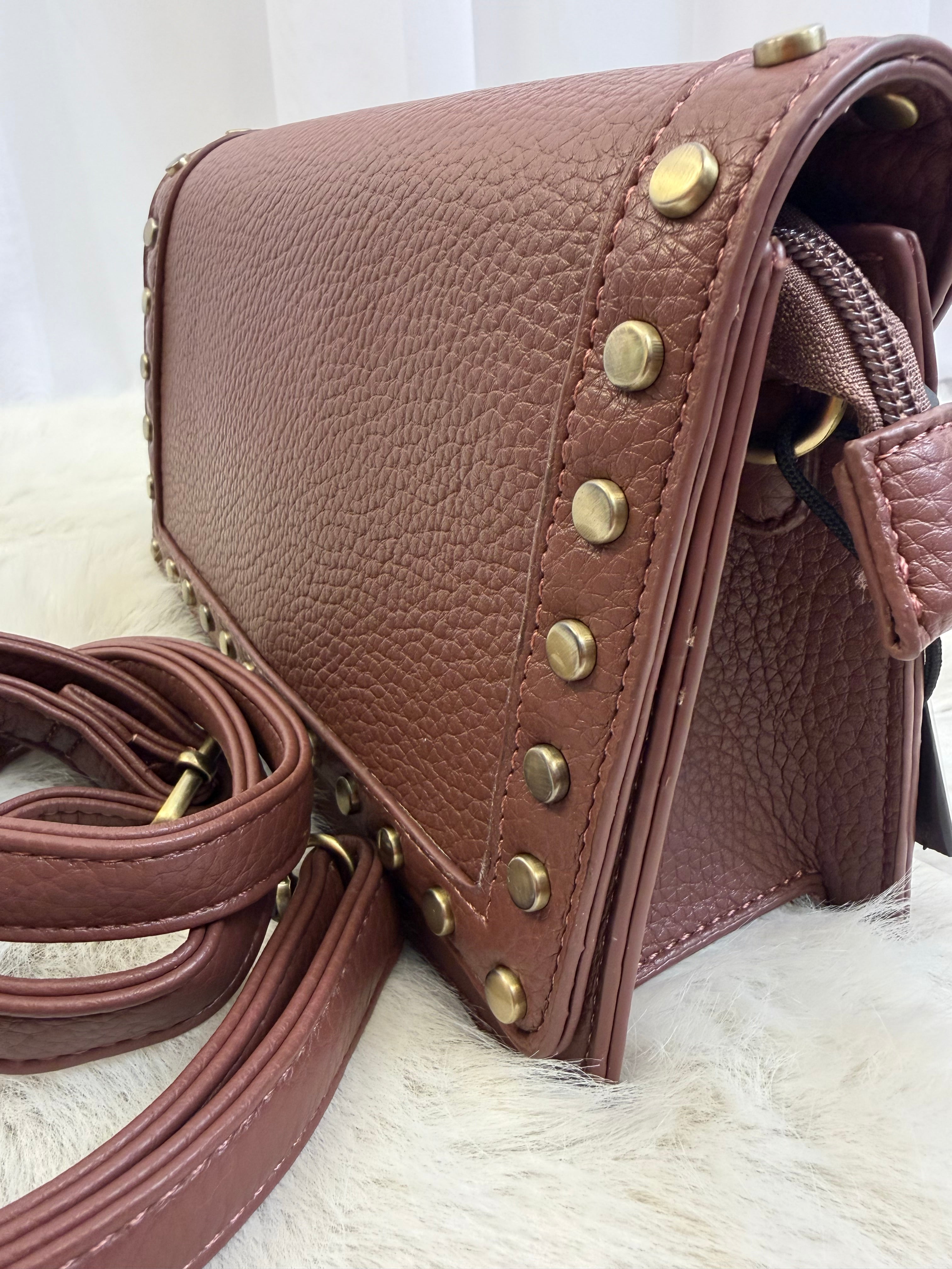 Lorna studded shoulder strap bag