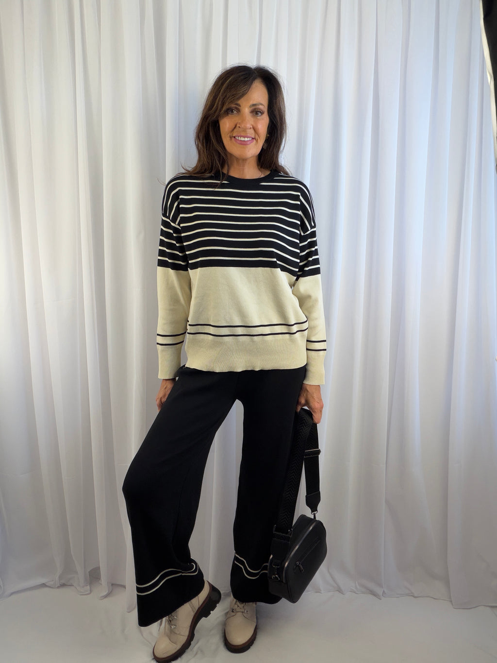 Isabella stripe co-ord