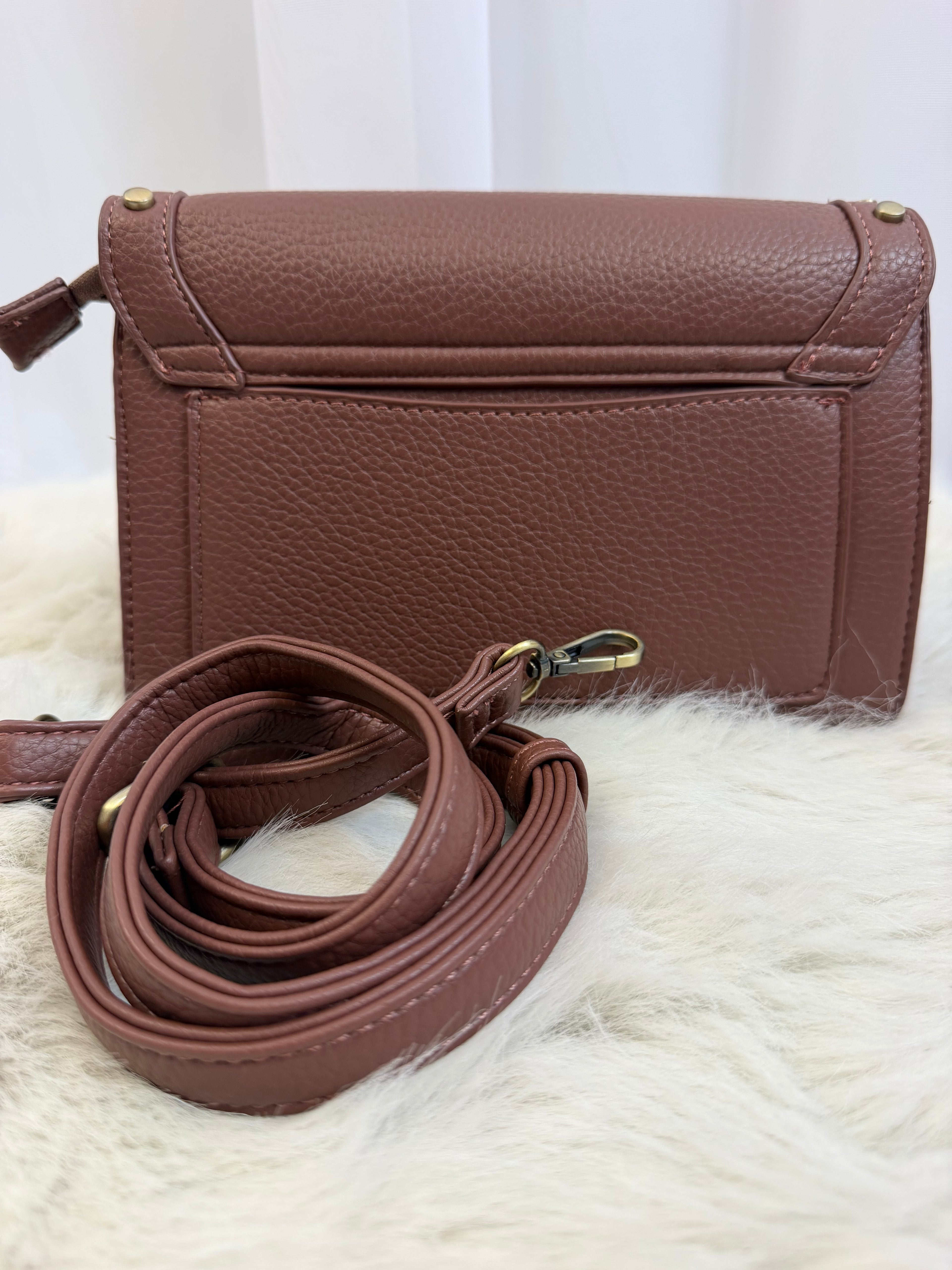 Lorna studded shoulder strap bag
