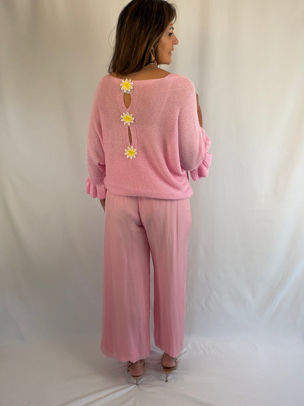 DAISY TOP - Blue or pink
