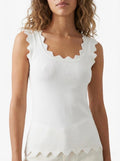 Scarlett Scallop Top