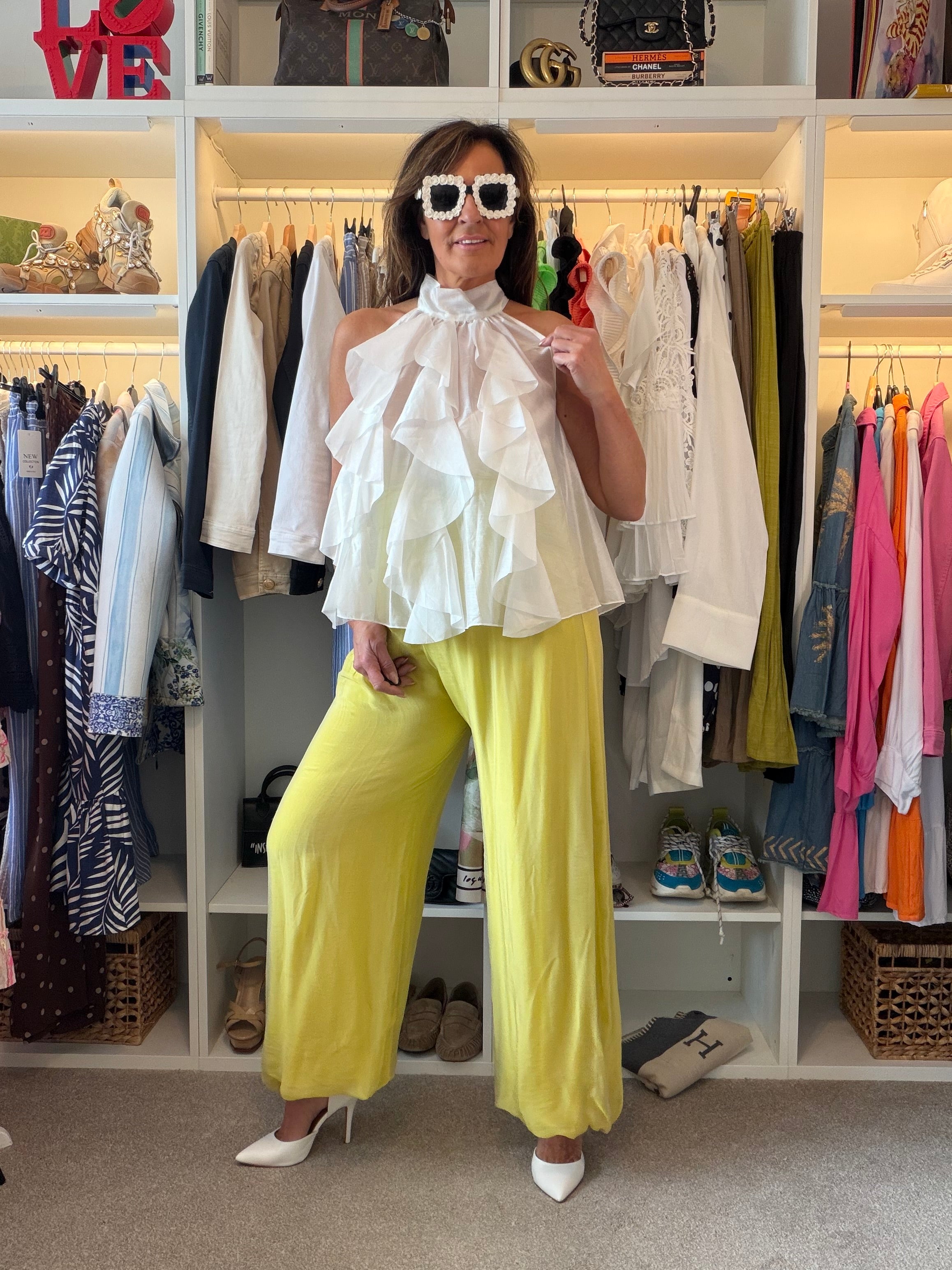 Ruffle top