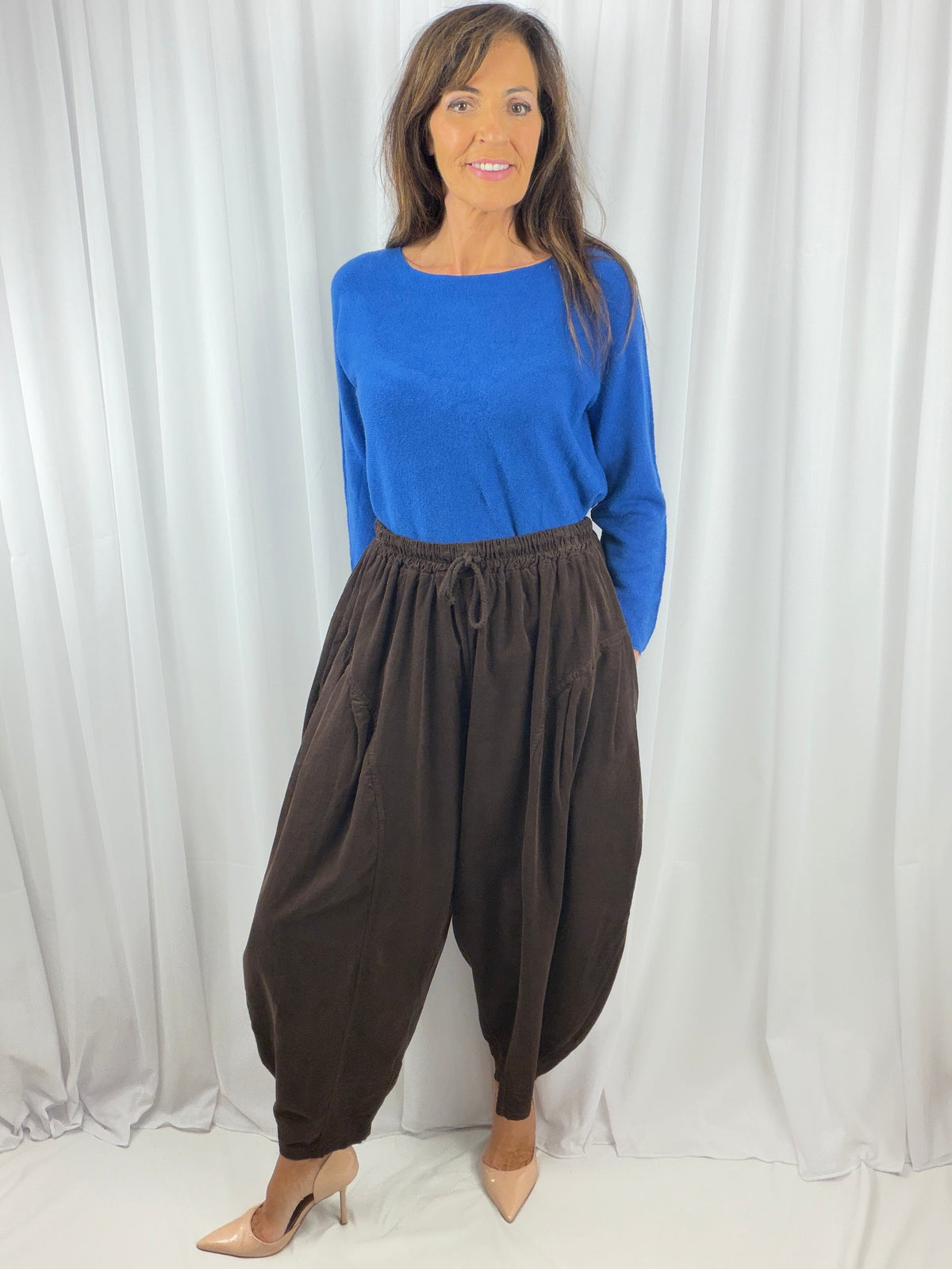 Blair balloon corduroy trousers
