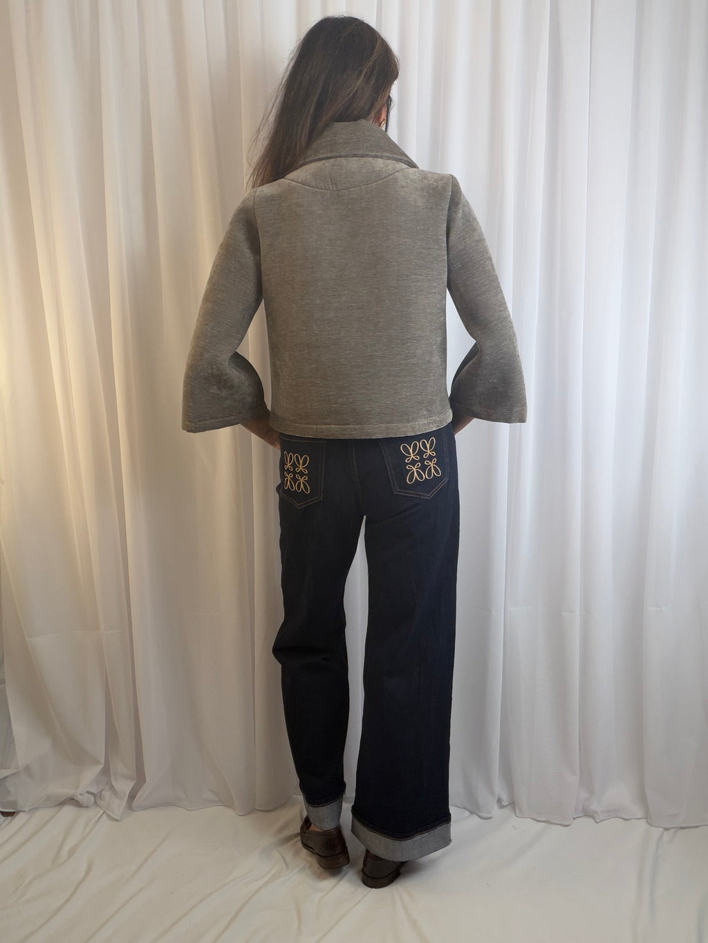 Genevieve Luxe Velvety Jacket