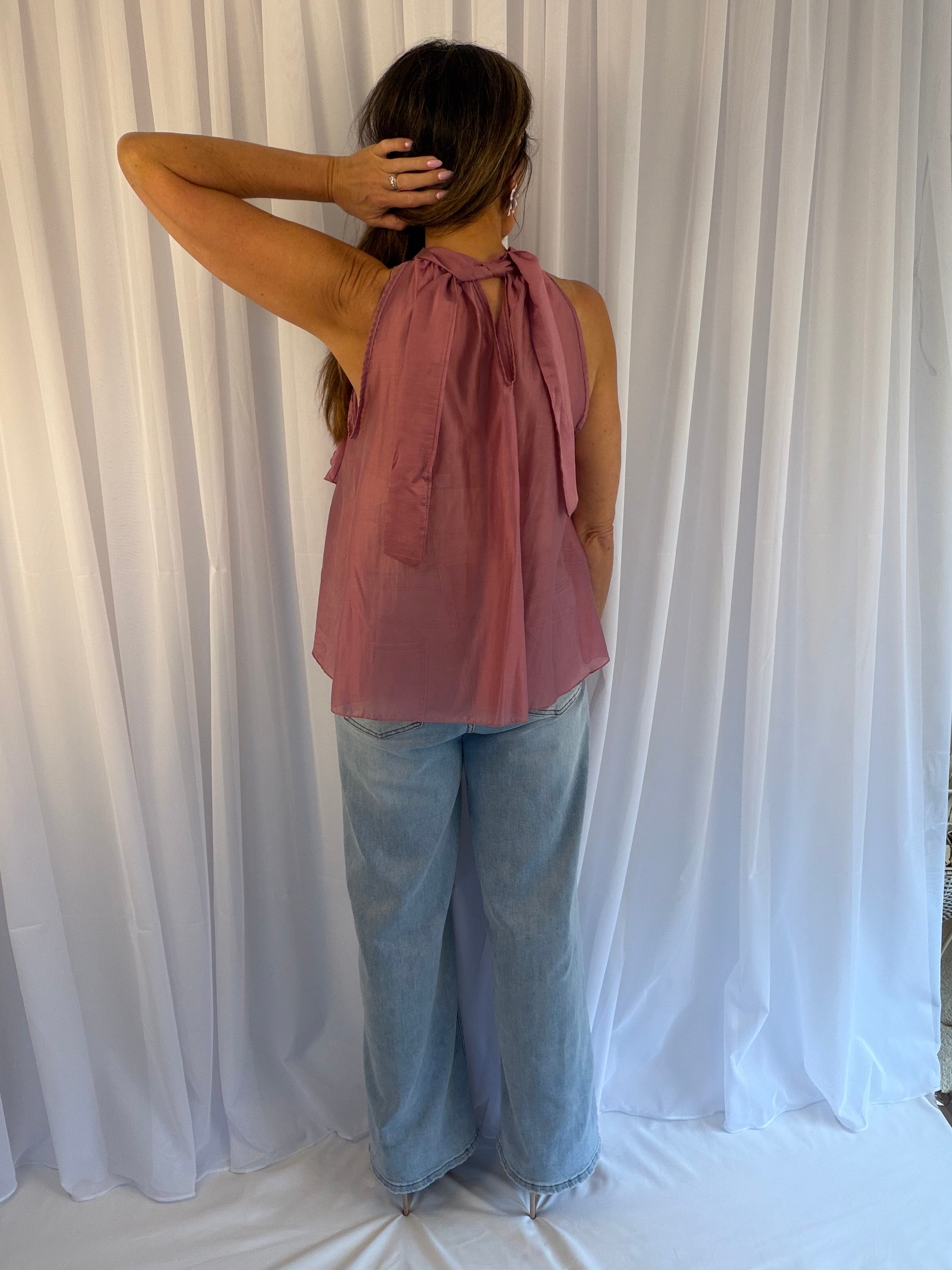 ‘Russella ruffle top
