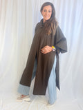 Isla - LUXE-coat special edition with split sides.