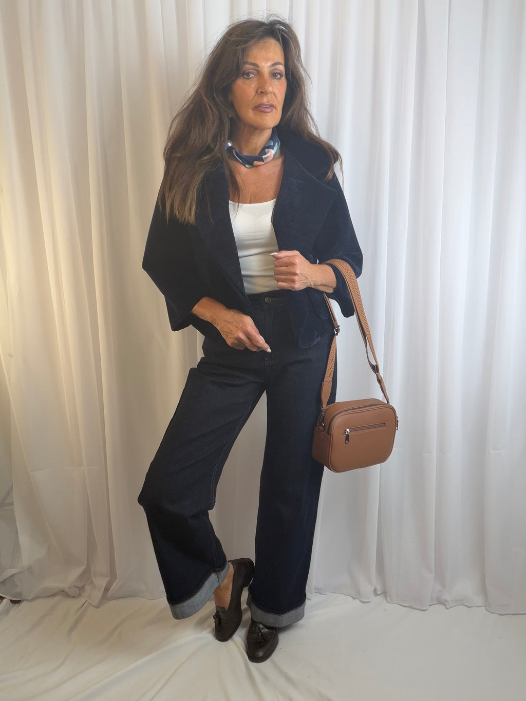 Genevieve Luxe Velvety Jacket
