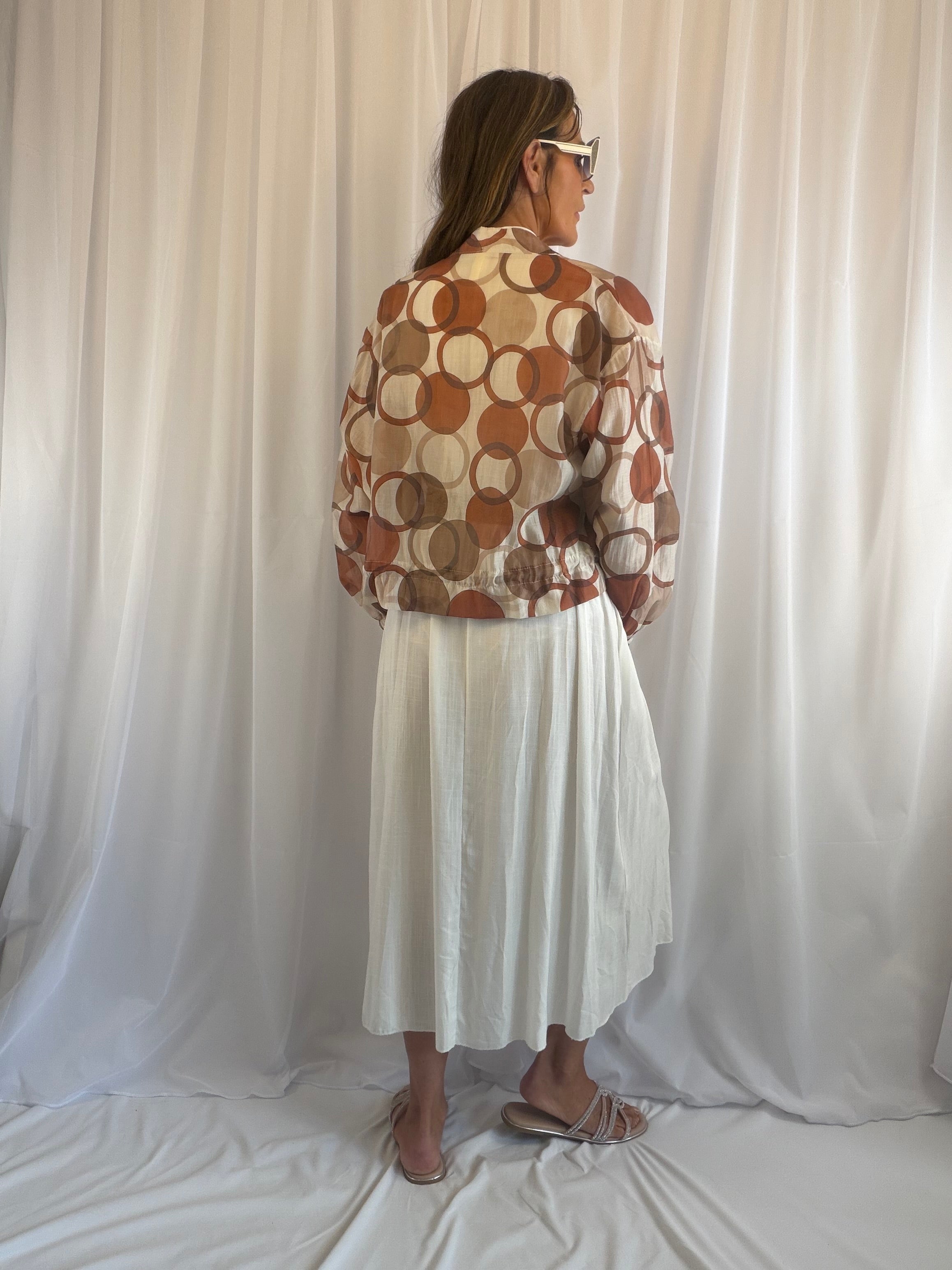 Suki spotty bomber jacket