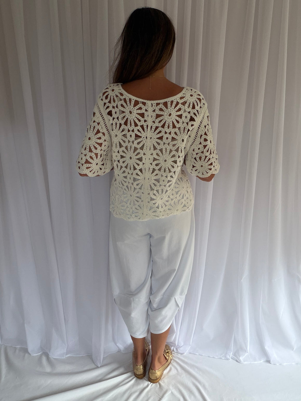 Demi daisy 3/4 top