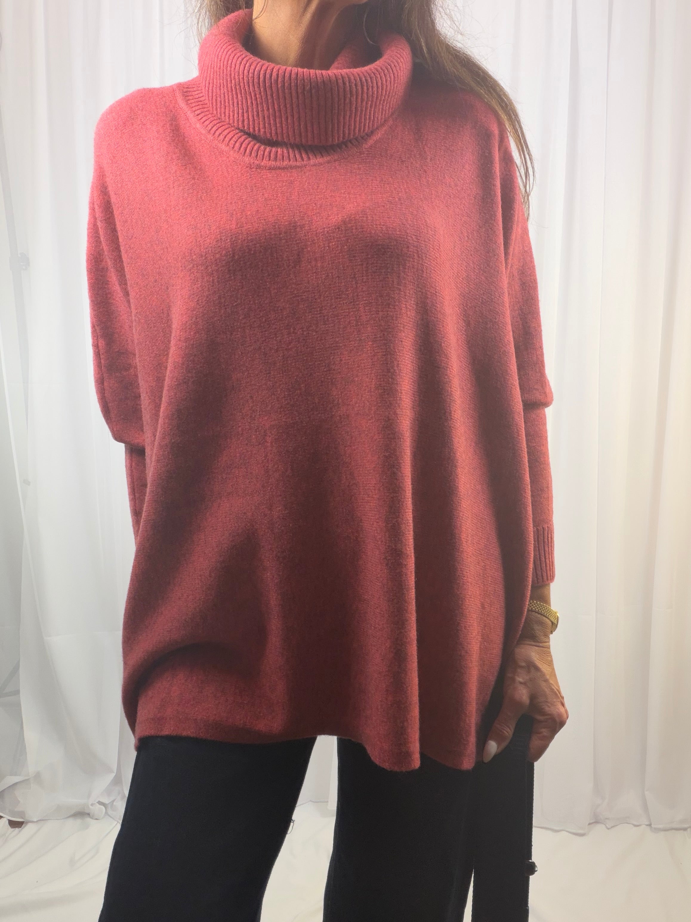 Serena - roll neck knit  15 colours!