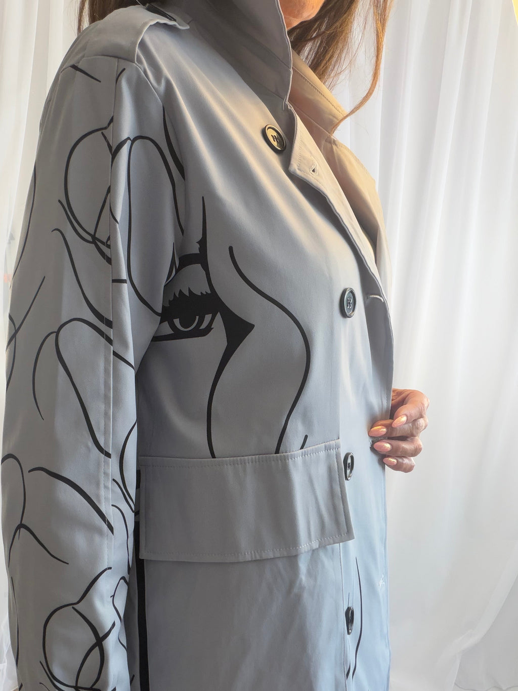 Portia the artwork trench