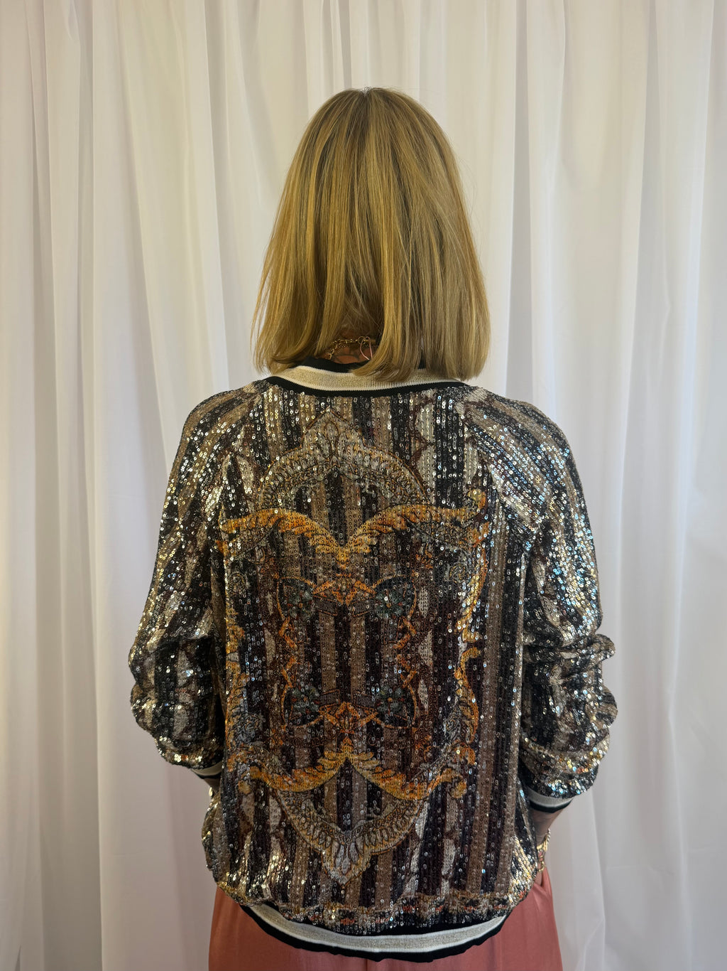 Sola dazzler sequin jacket