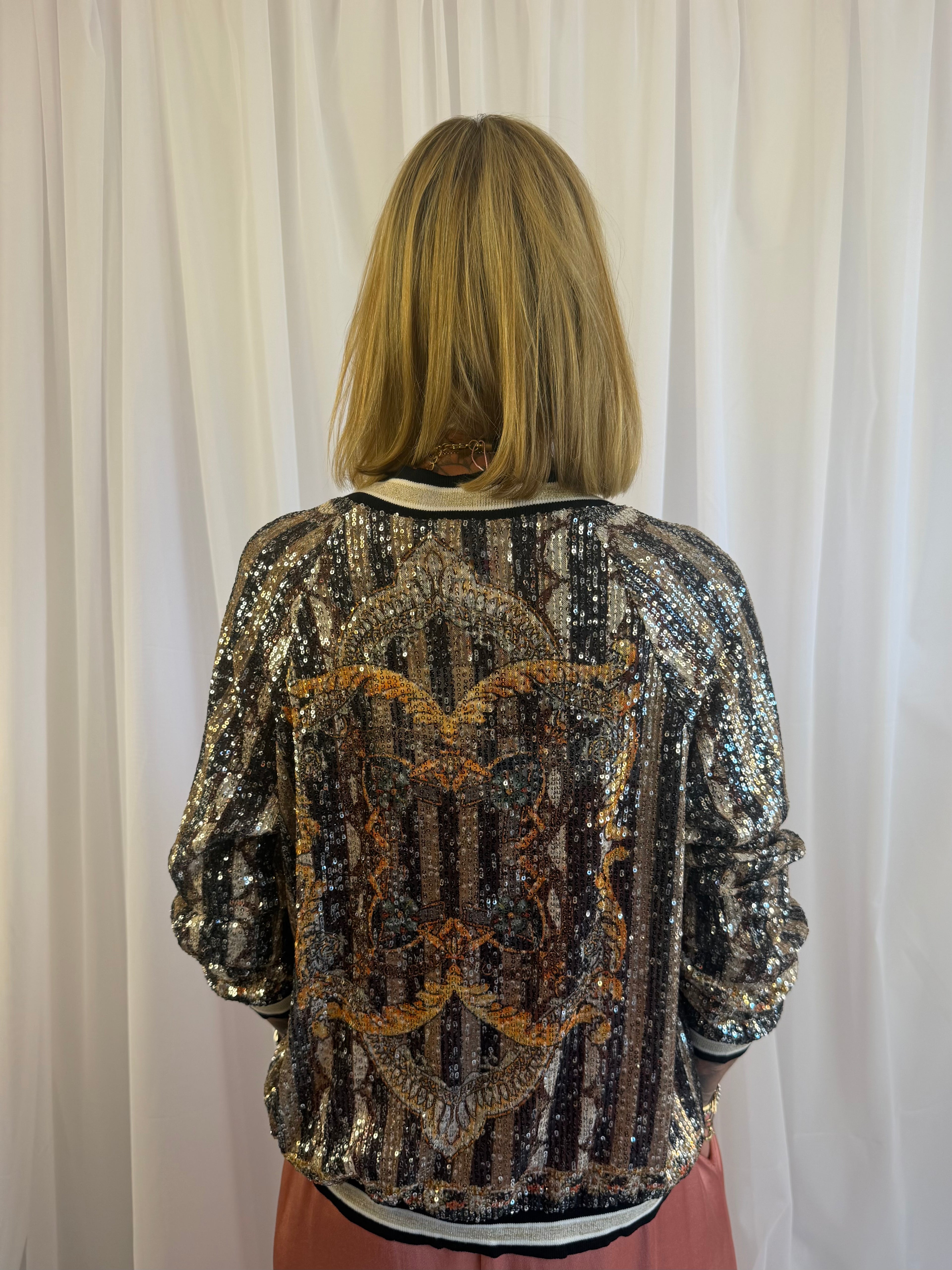 Sola dazzler sequin jacket