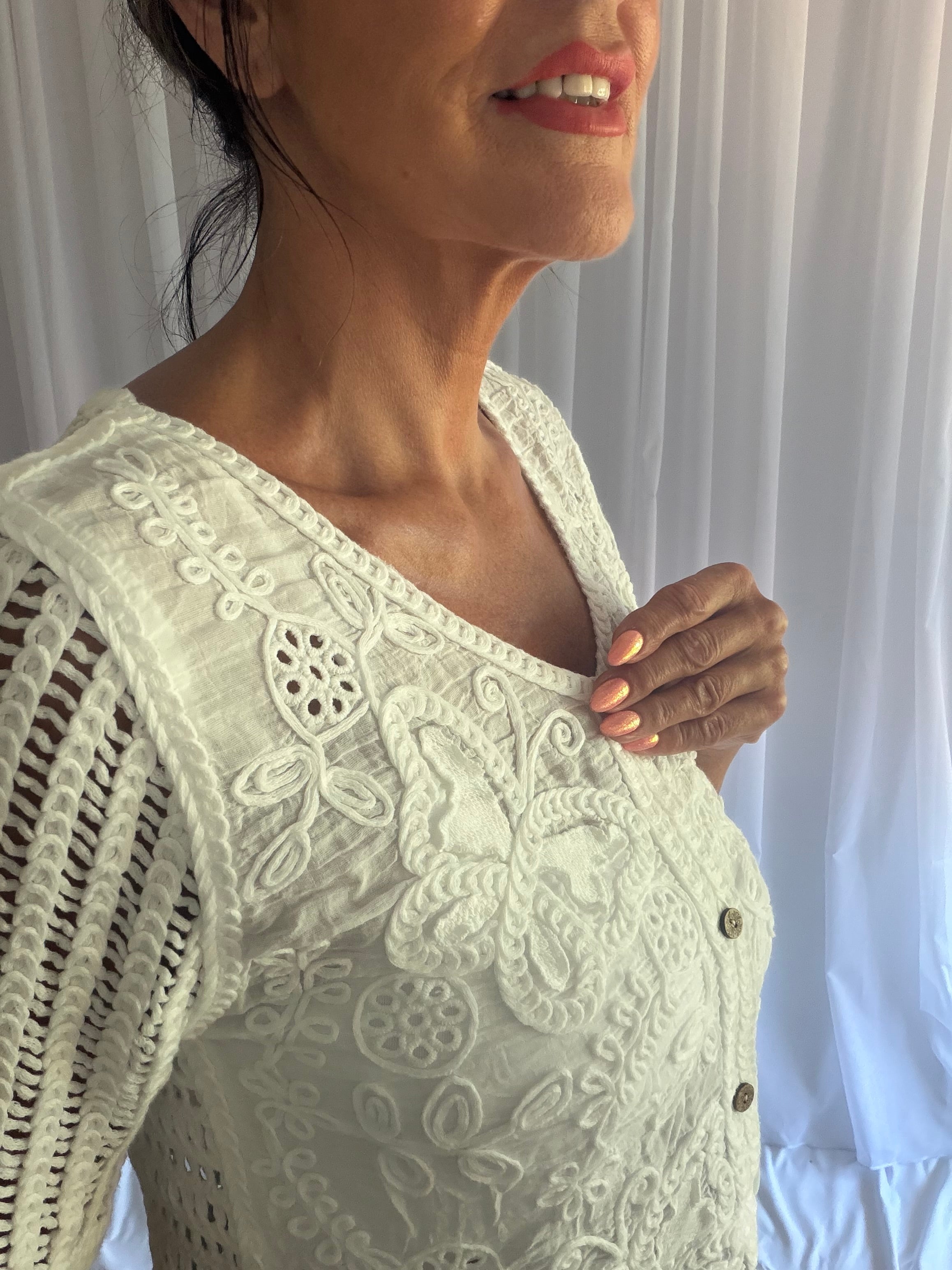 Betsy butterfly top