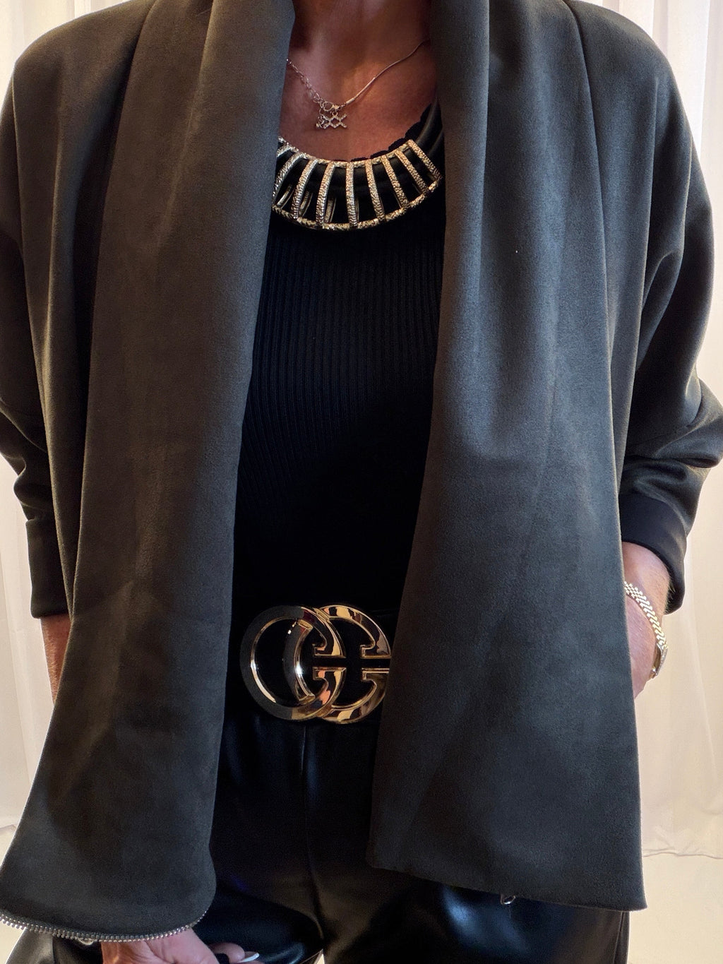 Zara the two way zip jacket