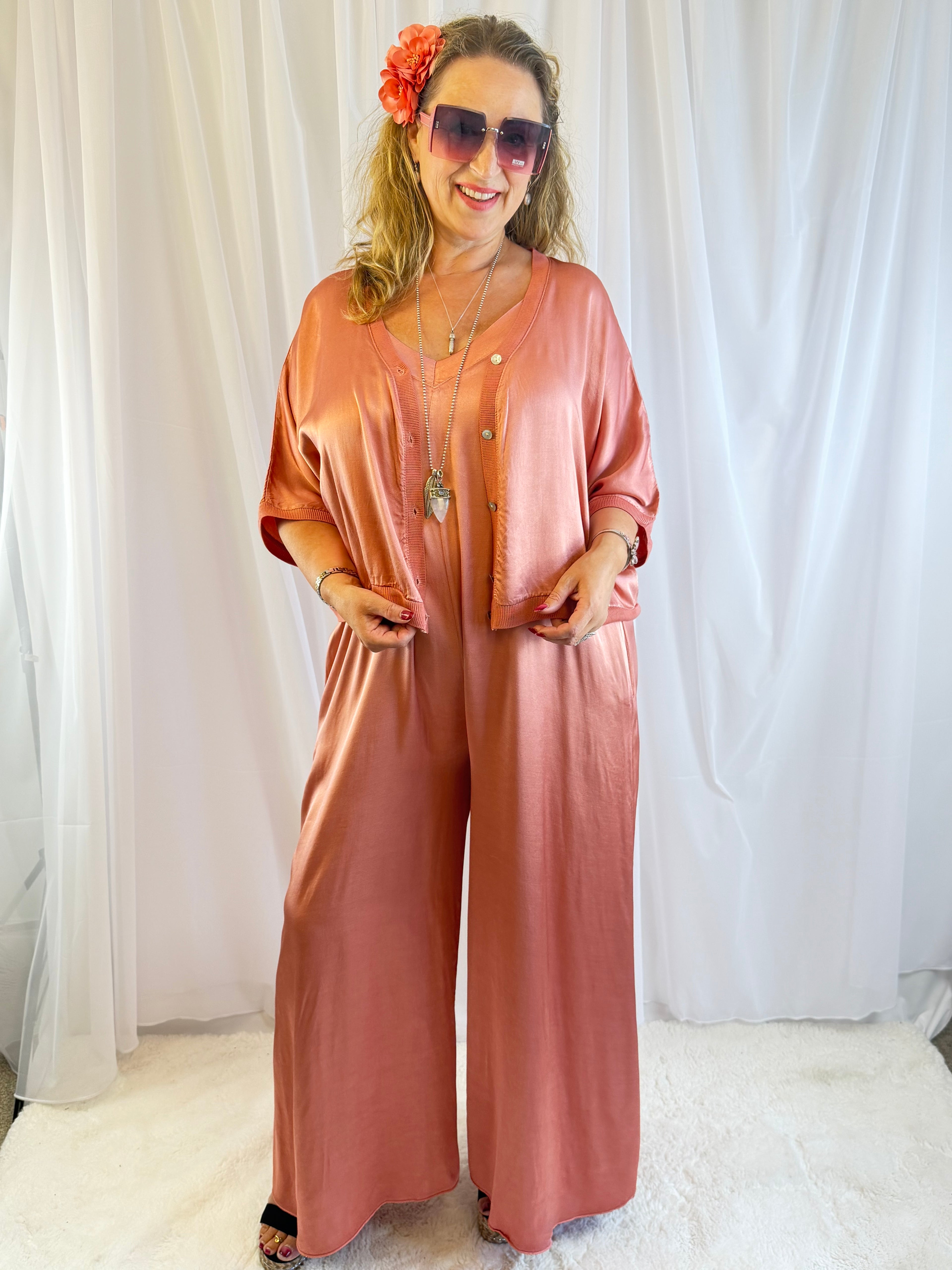Annie LUXE jumpsuit & jacket coord