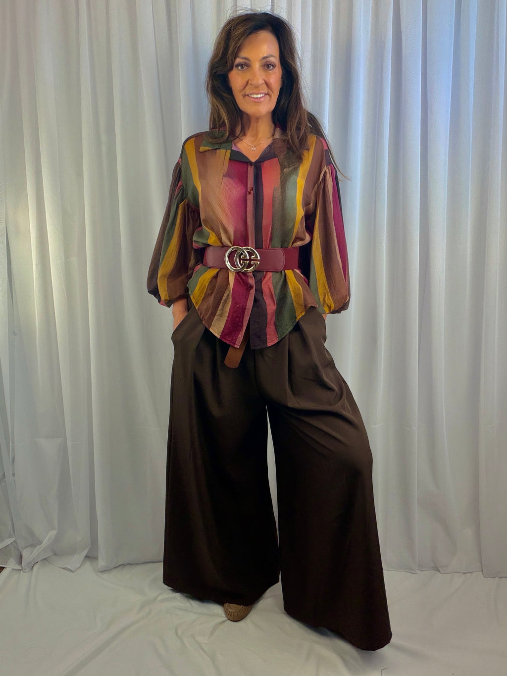 Wendy wide leg trousers