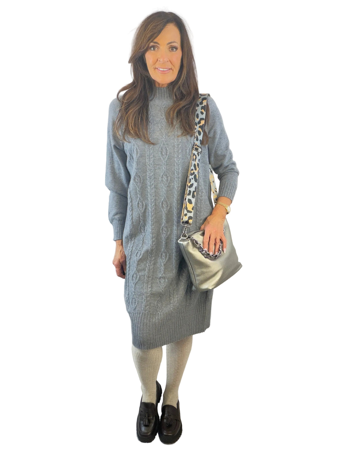 The Lara Cable Knit Dress