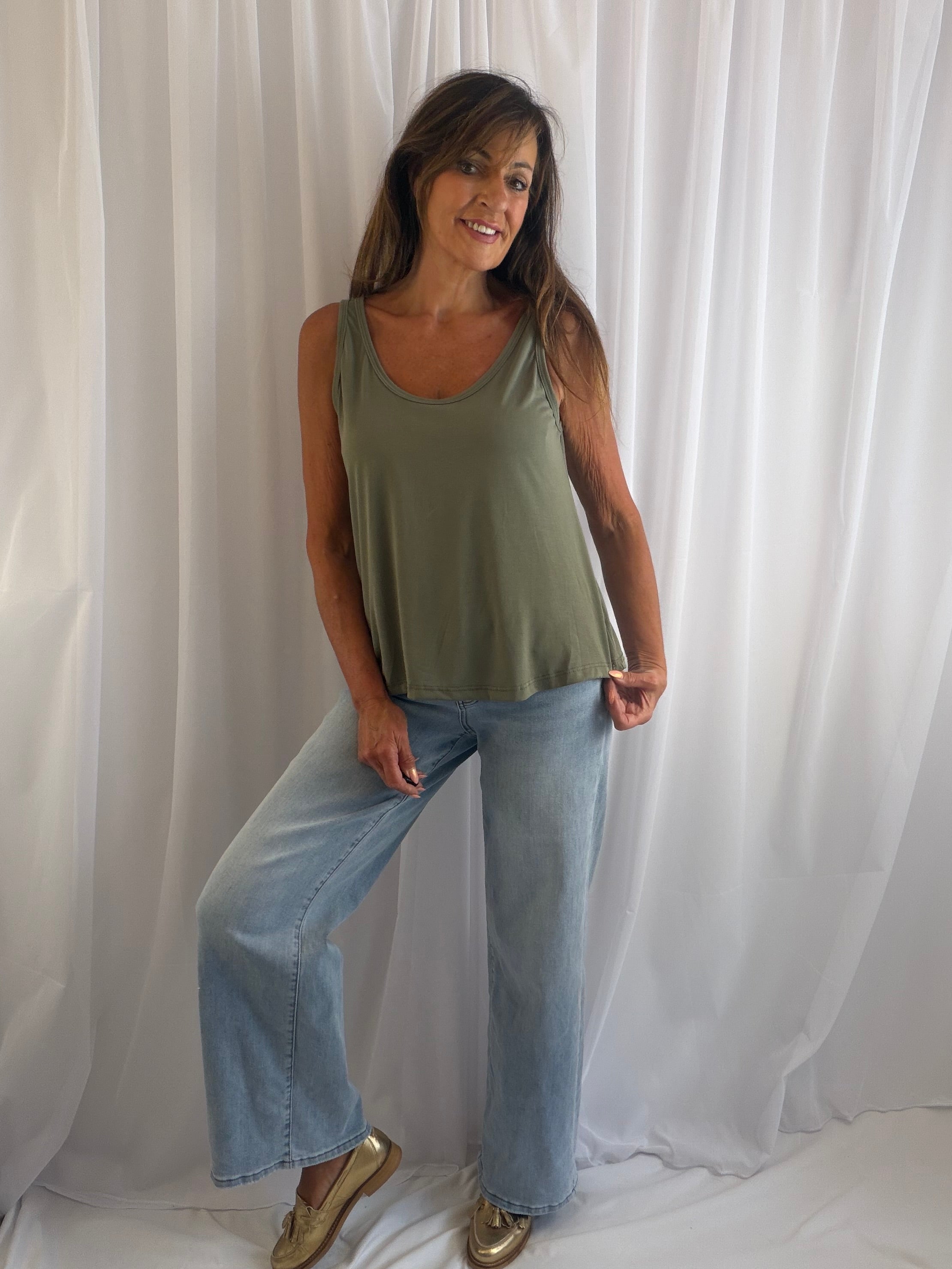 Kay easy wear vest top
