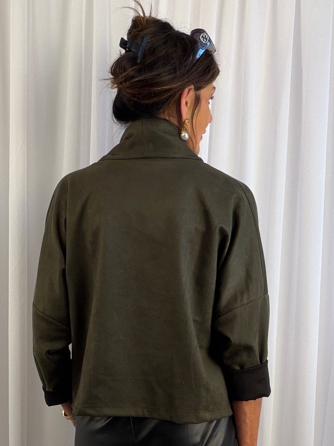 Zara the two way zip jacket
