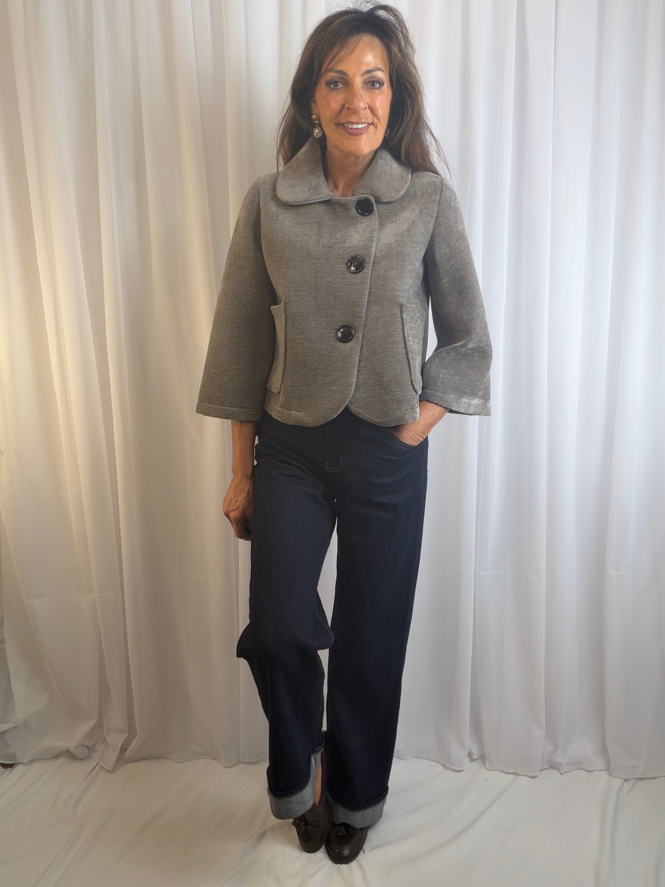 Genevieve Luxe Velvety Jacket