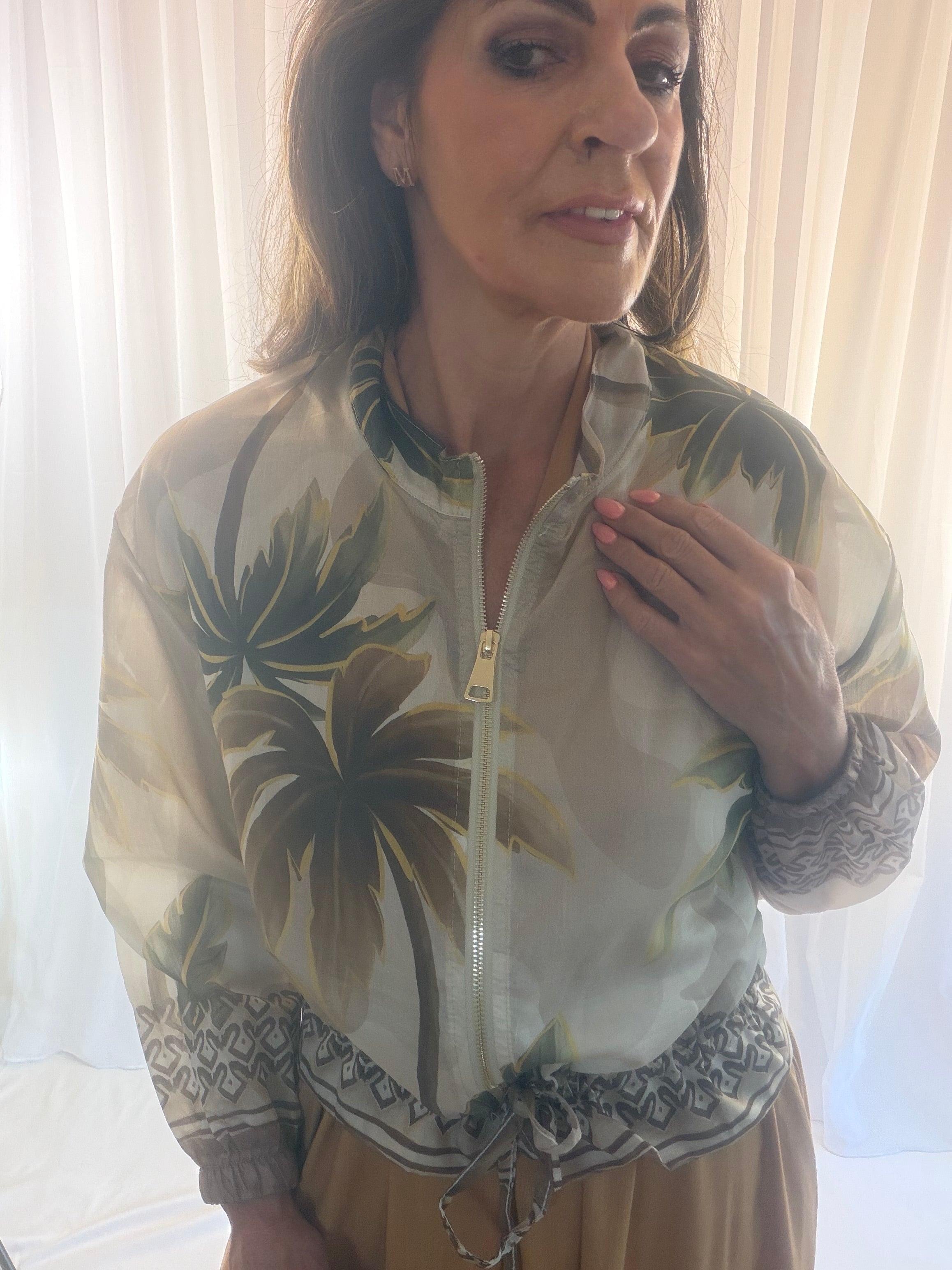 Tropicana bomber jacket