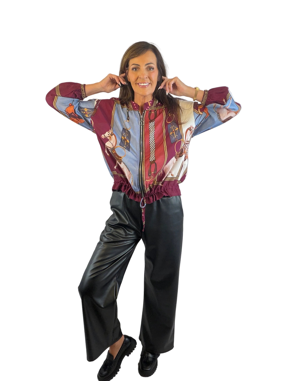 Harriet LUXE bomber jacket