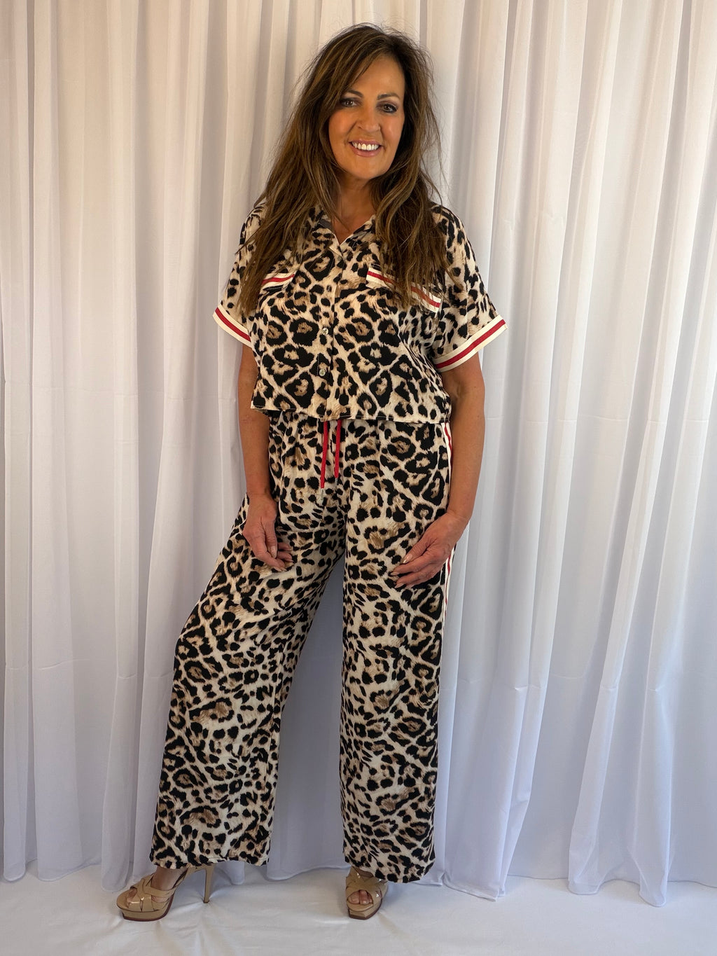 Lexi animal print Co-ord