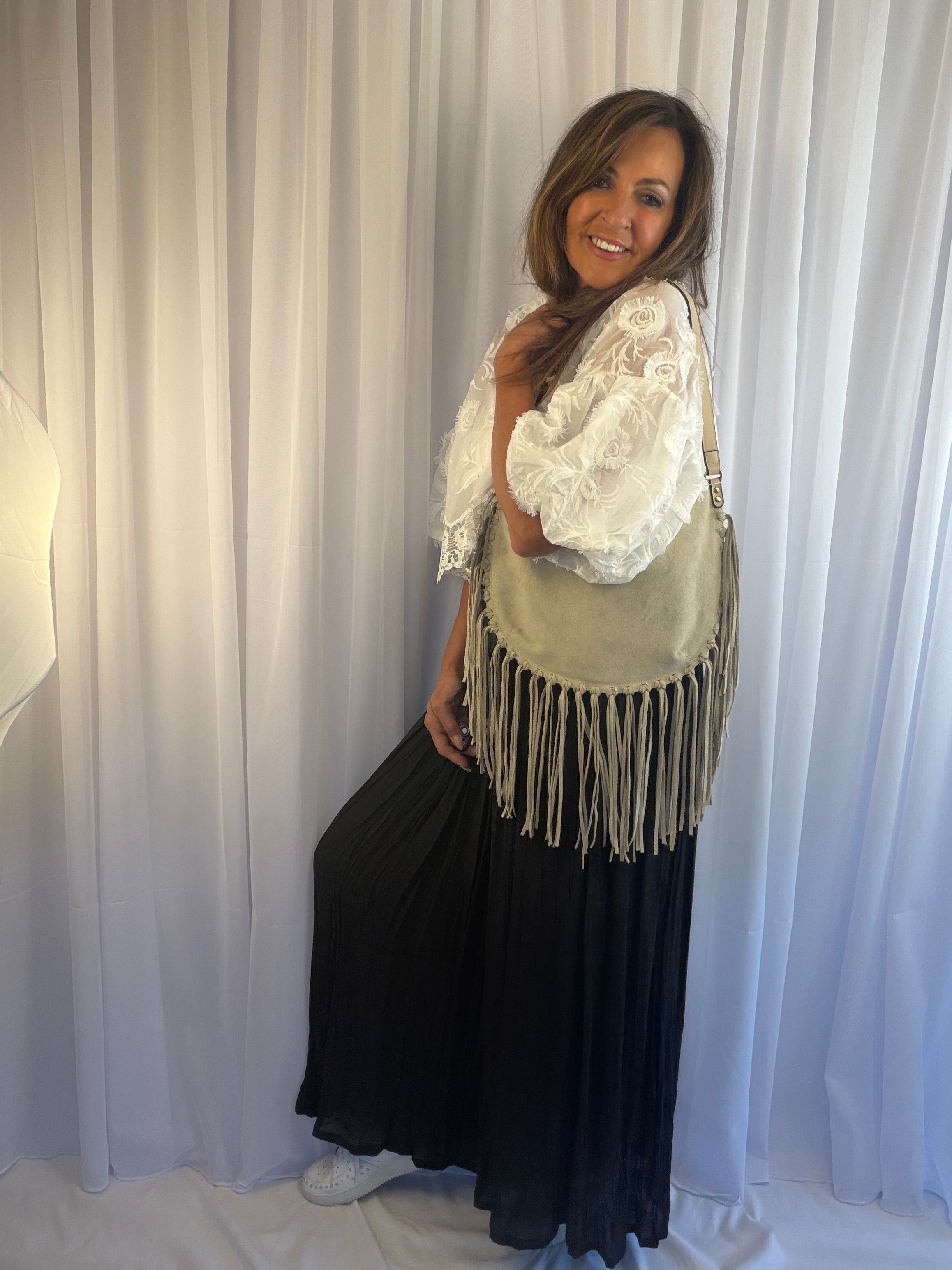 Belinda Boho fringe bag