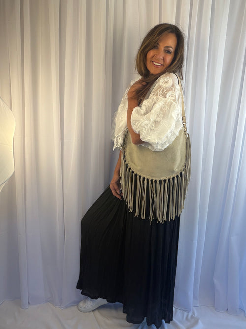 Belinda Boho fringe bag