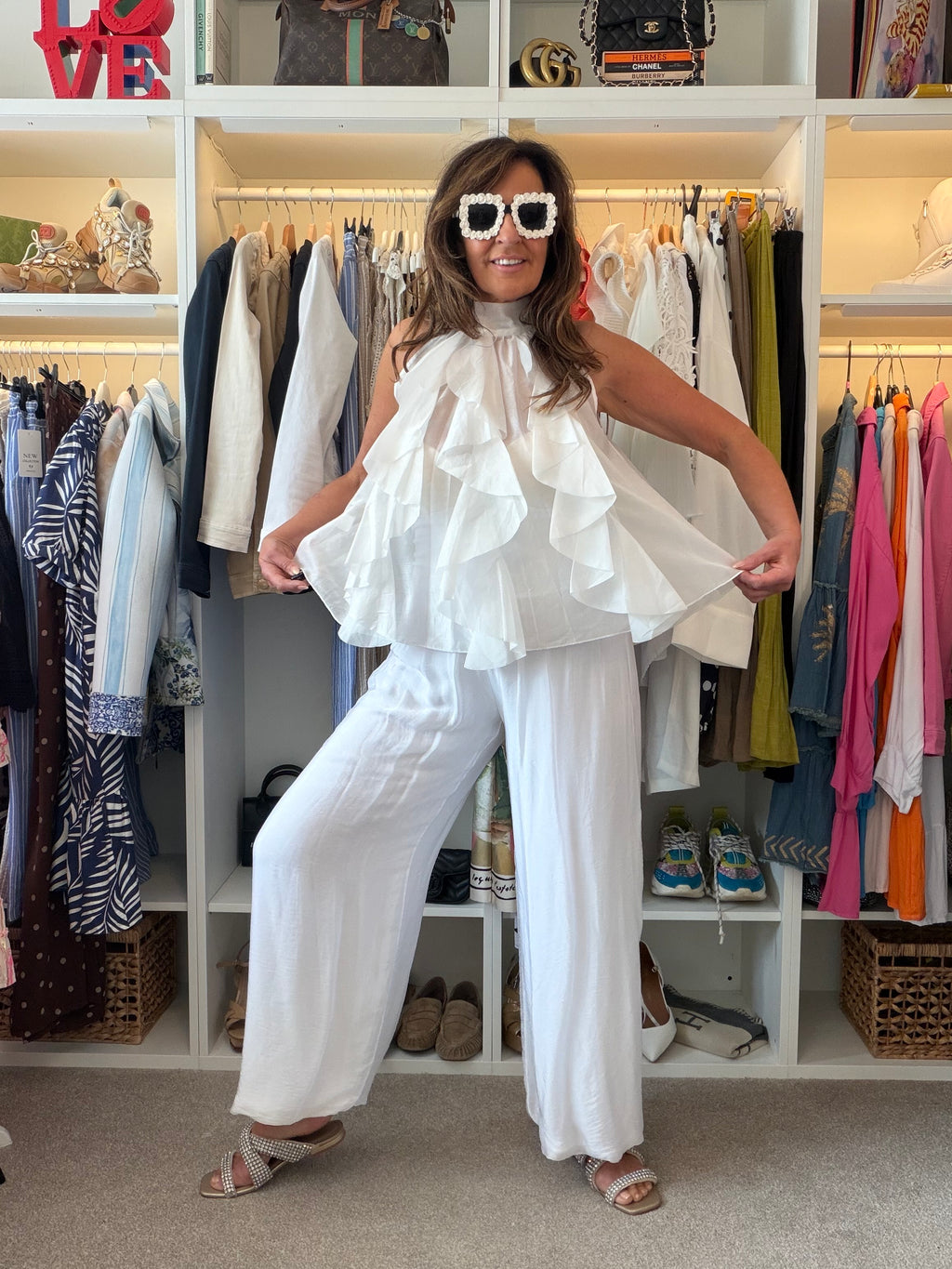 Ruffle top