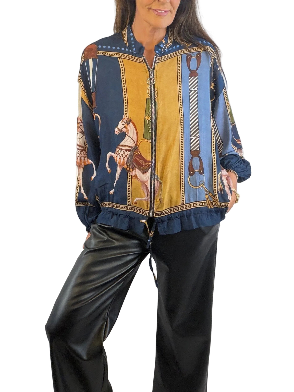 Harriet LUXE bomber jacket