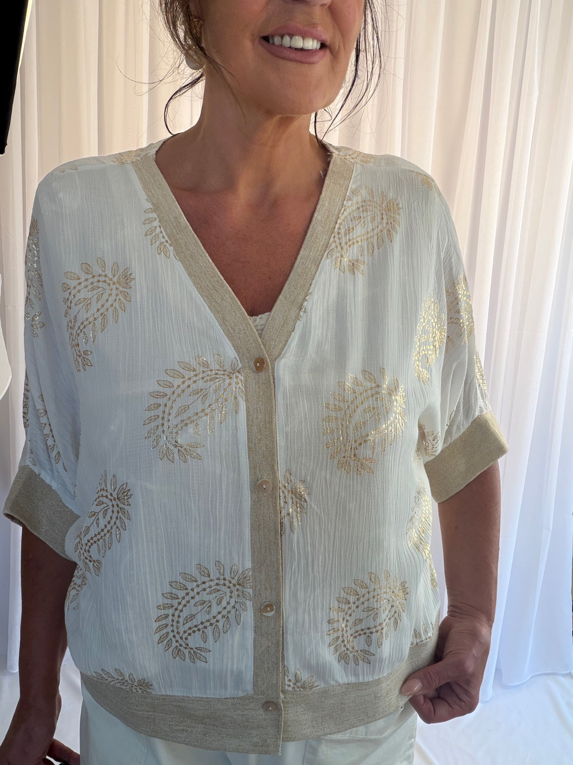 Arabian gold jacket