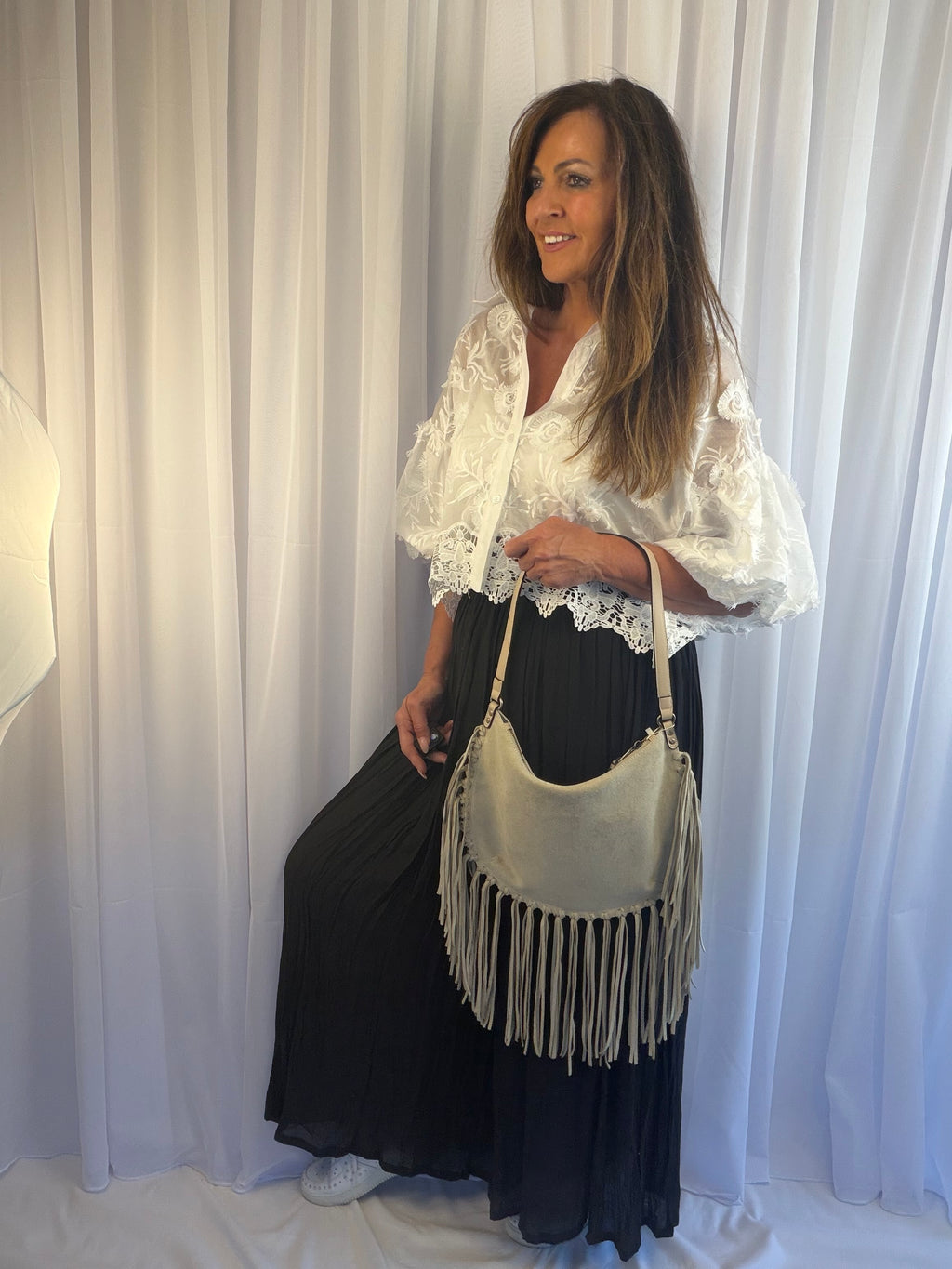 Belinda Boho fringe bag