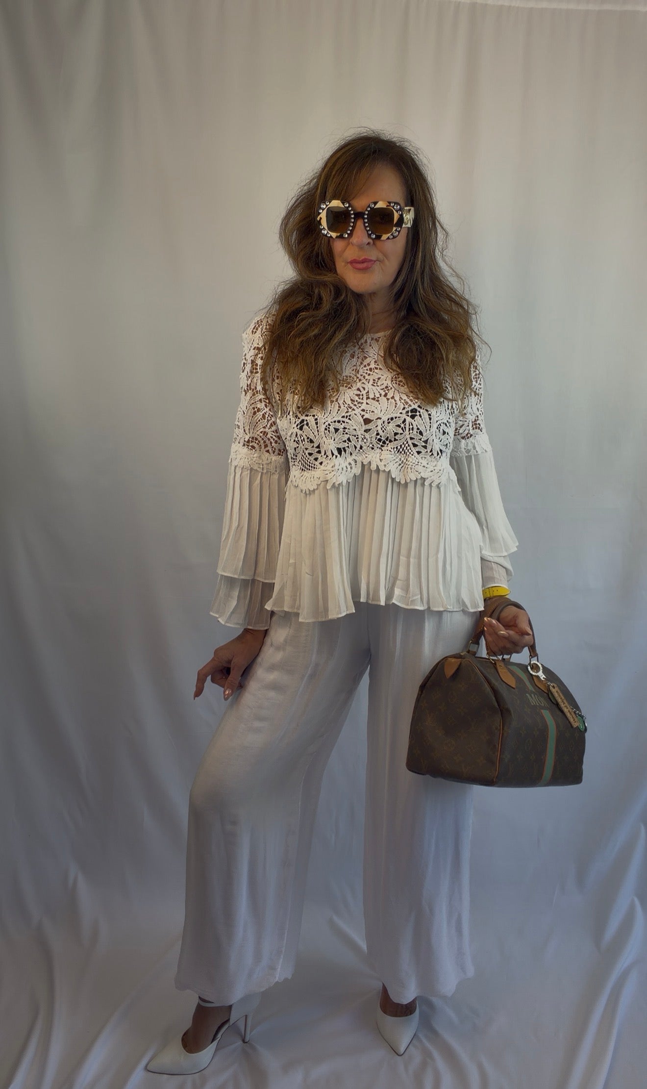 Chrissie Crochet Top