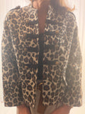 Savannah leopard military jacket