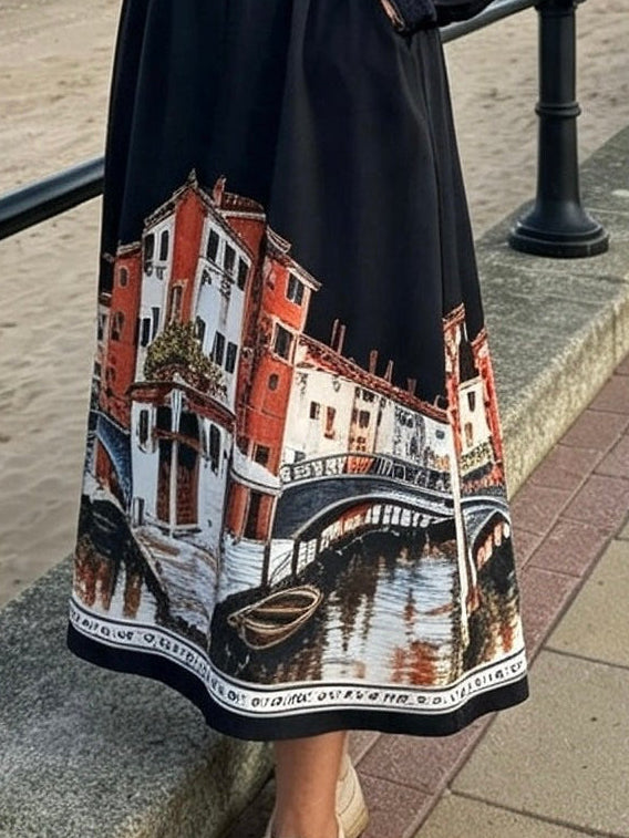 Veeta Venice autumn dress