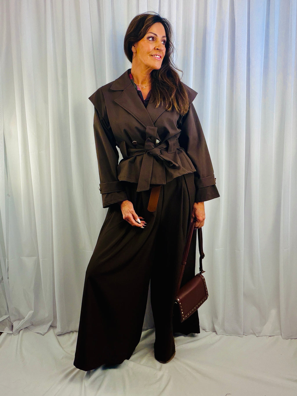 Wendy wide leg trousers