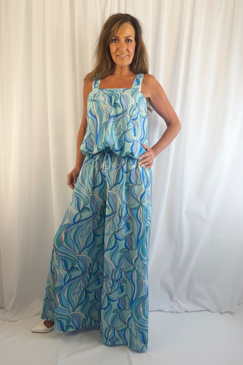Puccini blue 2 piece co-ord