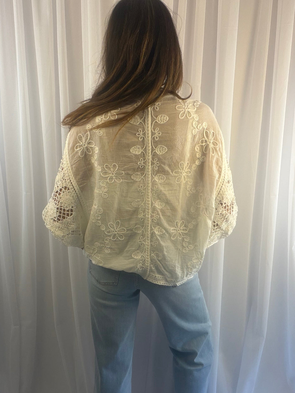 Isla the batwing embellished cardigan