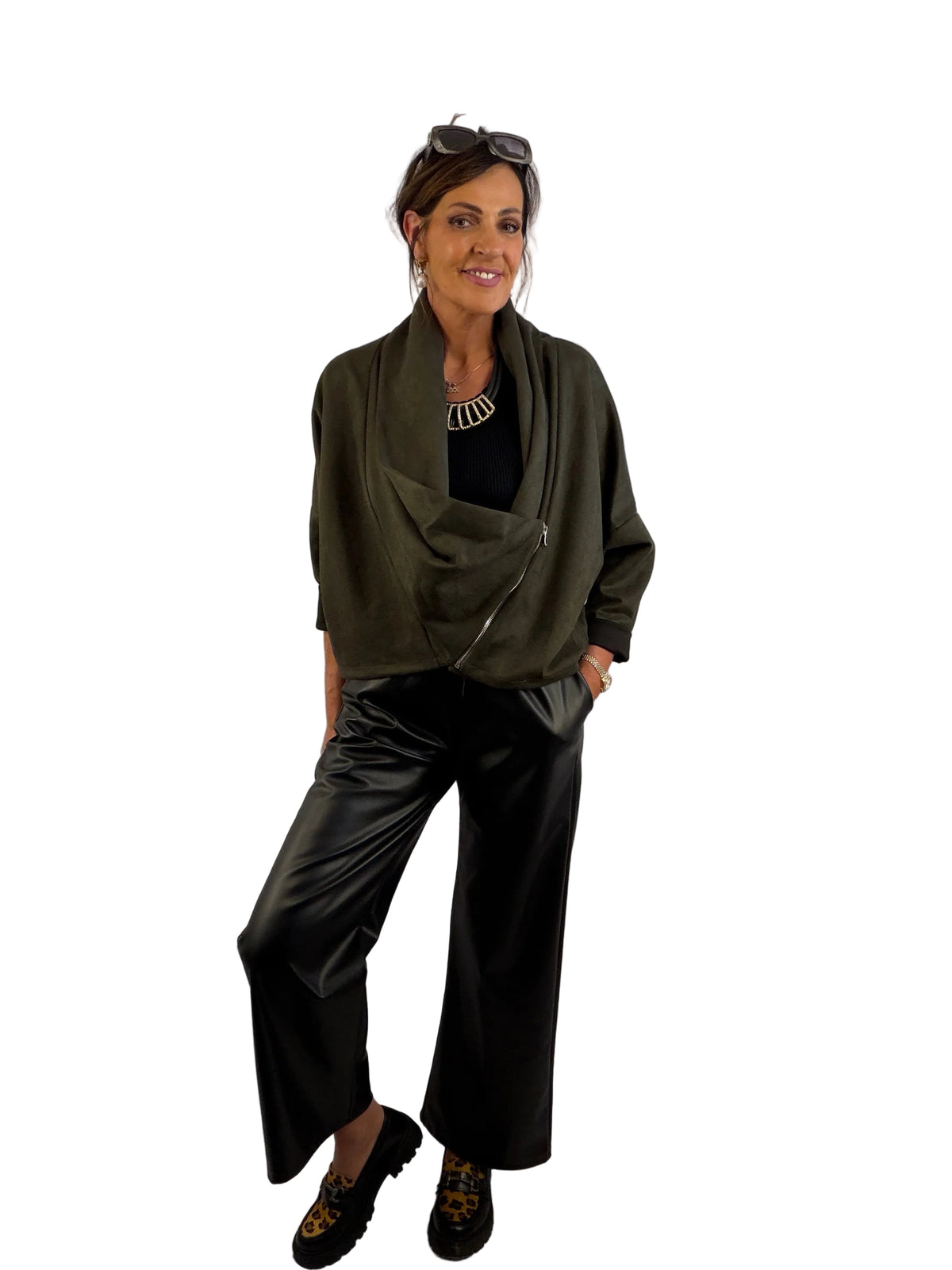 Zara the two way zip jacket